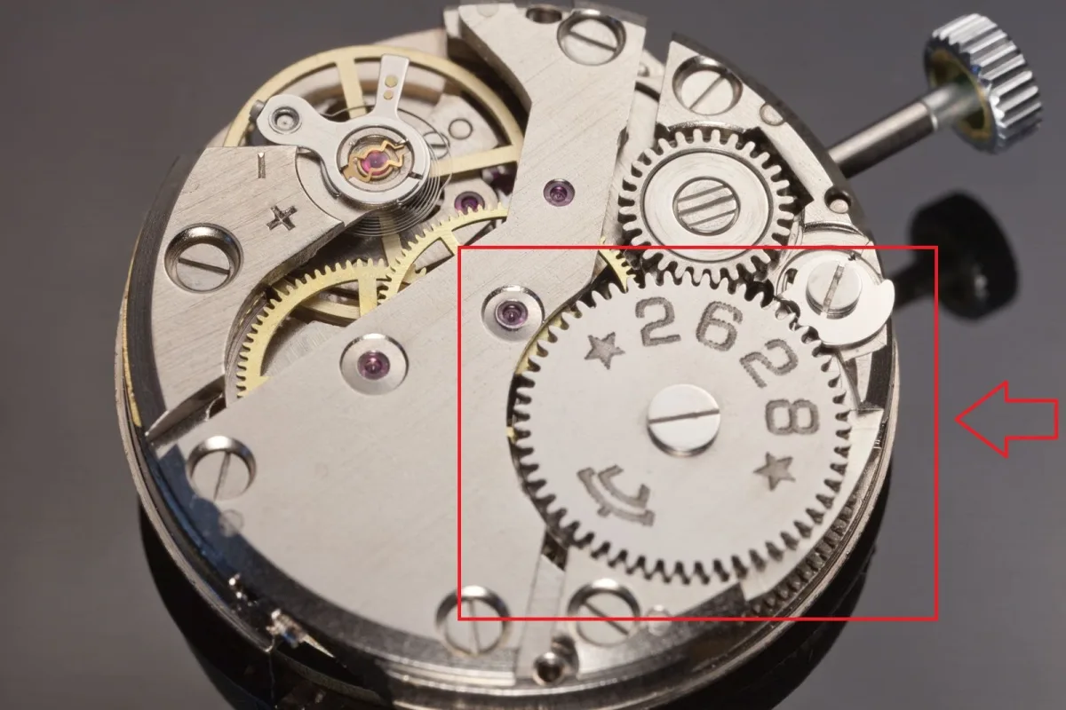 Mechanical watch mechanism