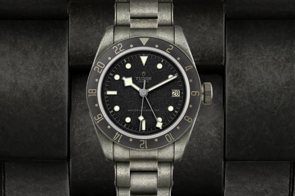 Ceramic Master Chronometer Tudor Black Bay watch