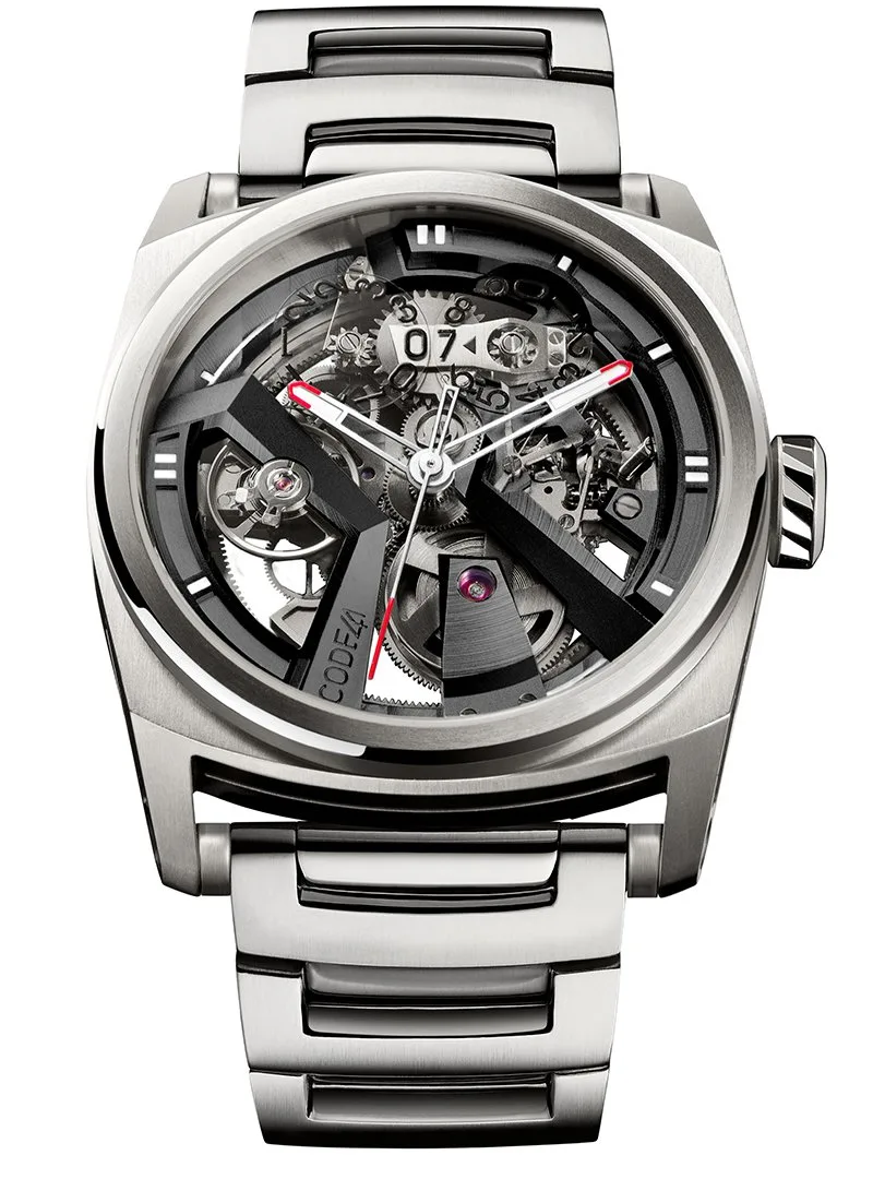 CODE41 X41 Edition 5 watch with luminous hands and indices