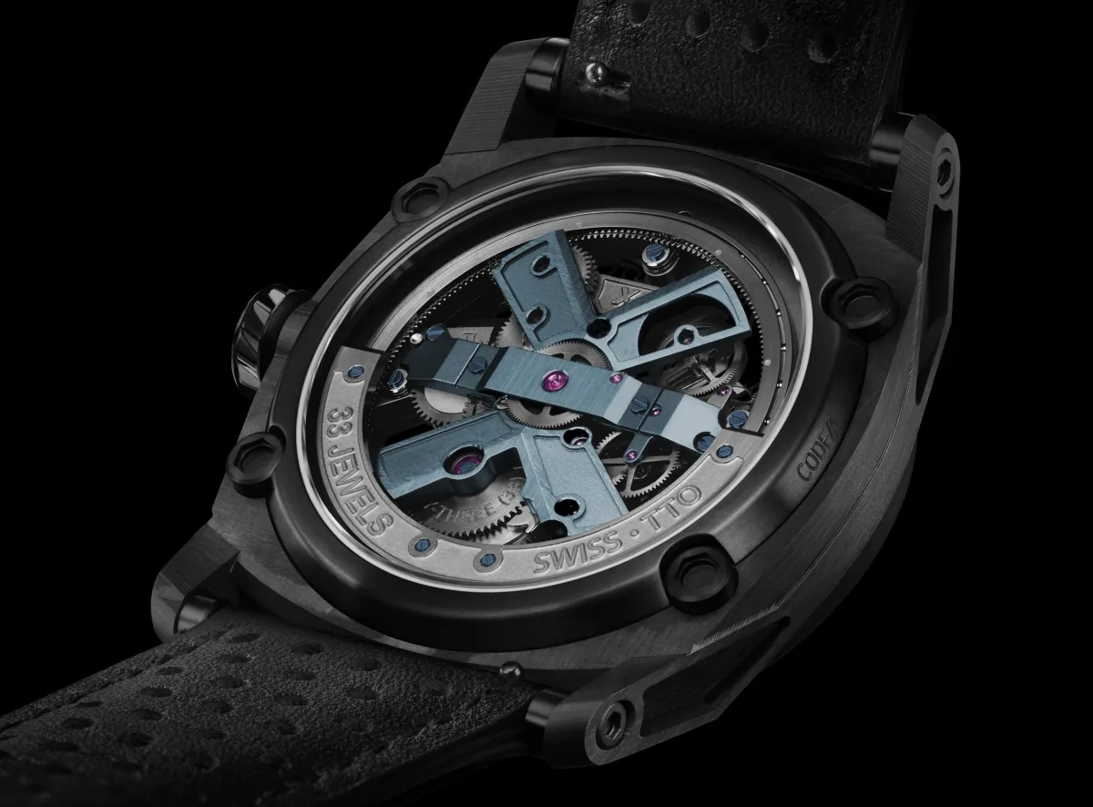 Peripheral rotor of CODE41 X41 Edition 5 movement