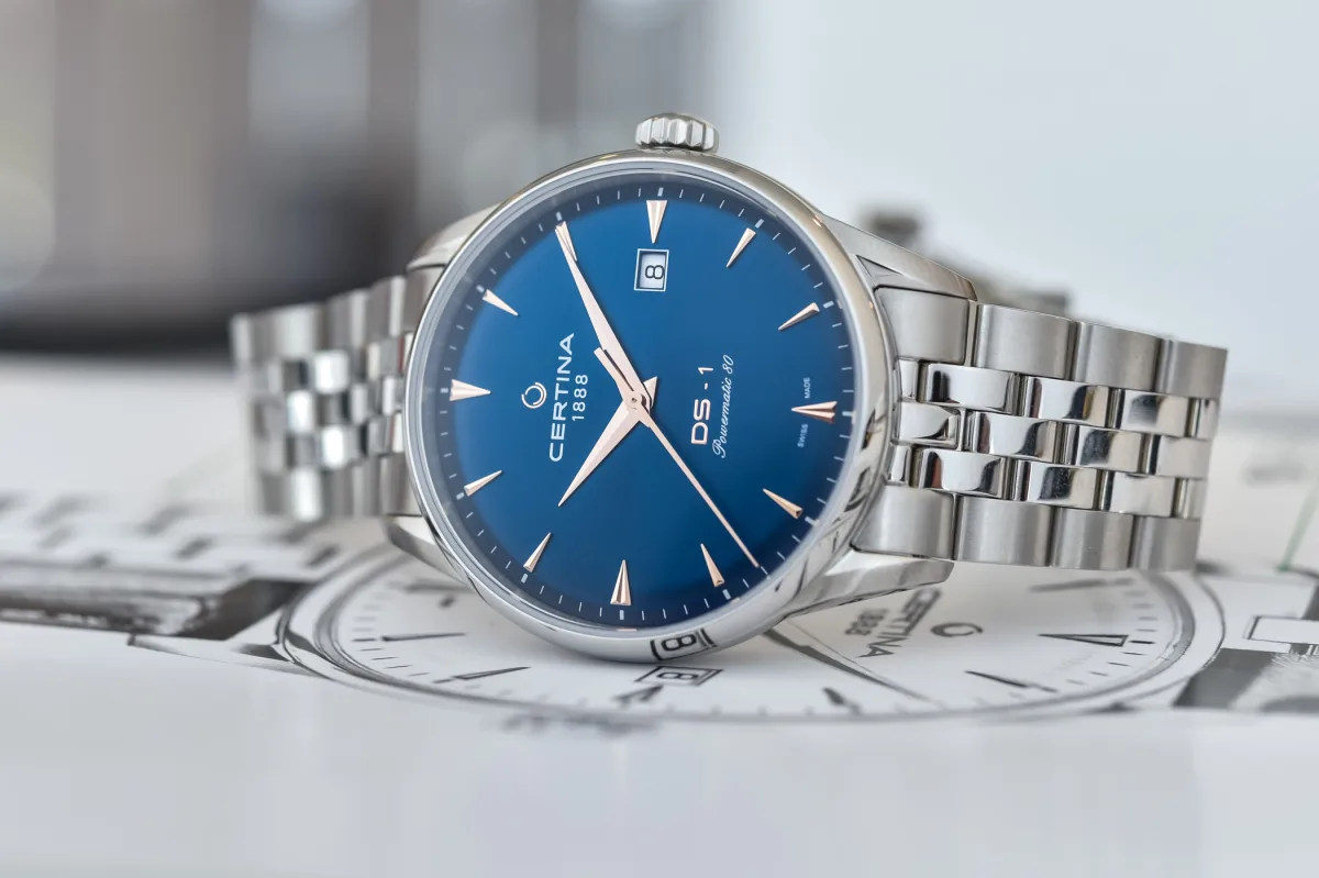 Certina DS-1 with new dials and eco-friendly strap.