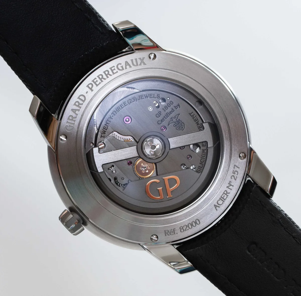 Girard-Perregaux Free Bridge movement details