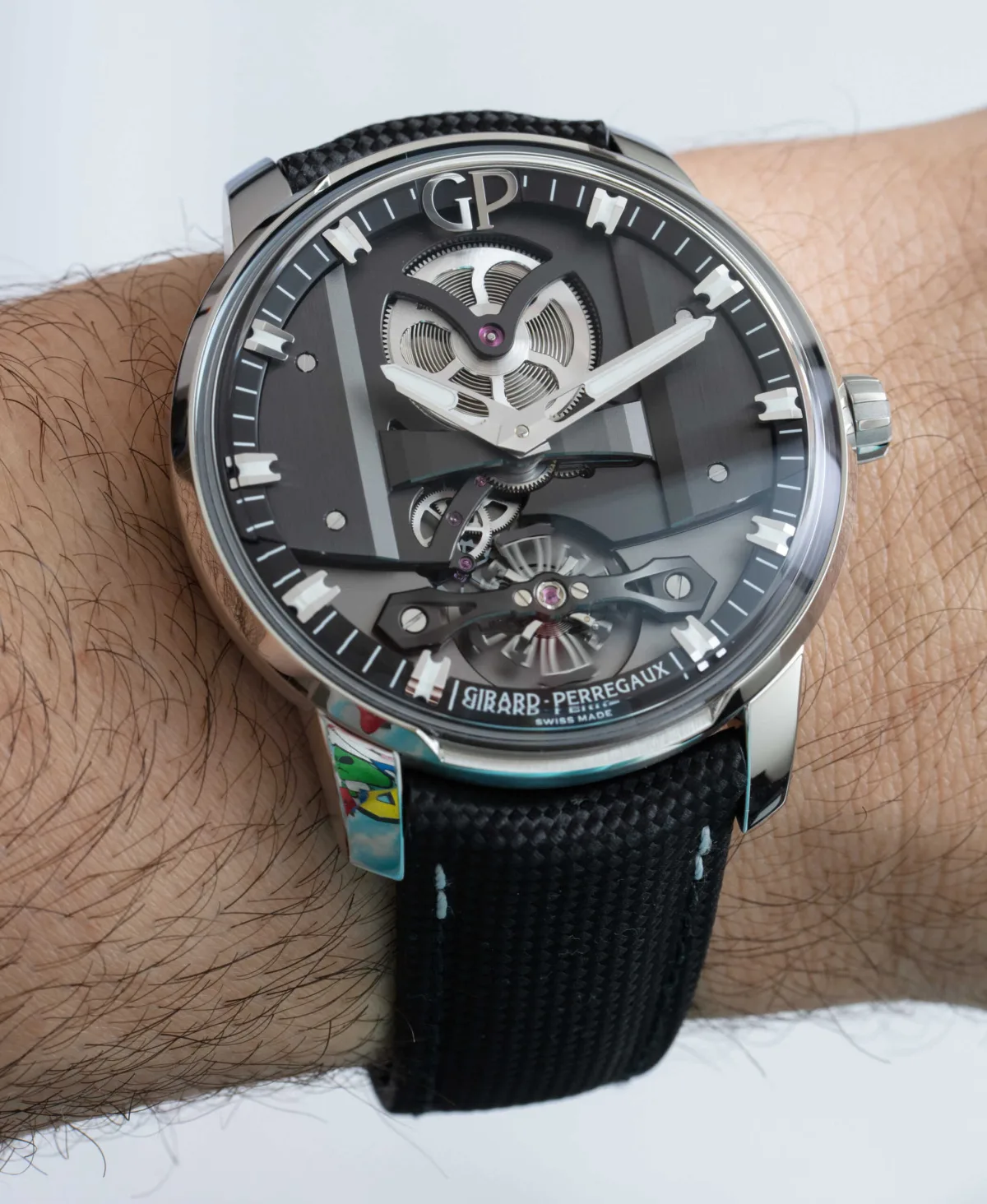 Girard-Perregaux Free Bridge case back