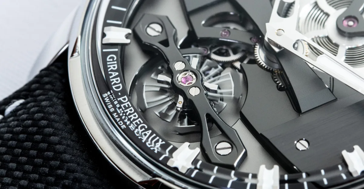 Girard-Perregaux Free Bridge in natural light