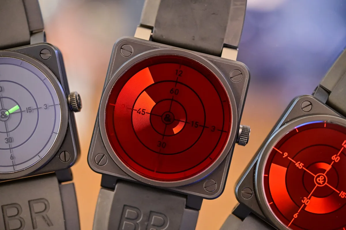 Bell & Ross BR 01 Radar with innovative display