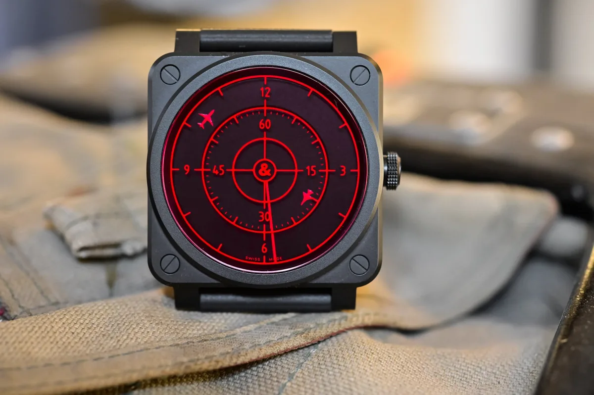 Bell & Ross Red Radar Ceramic case and dial