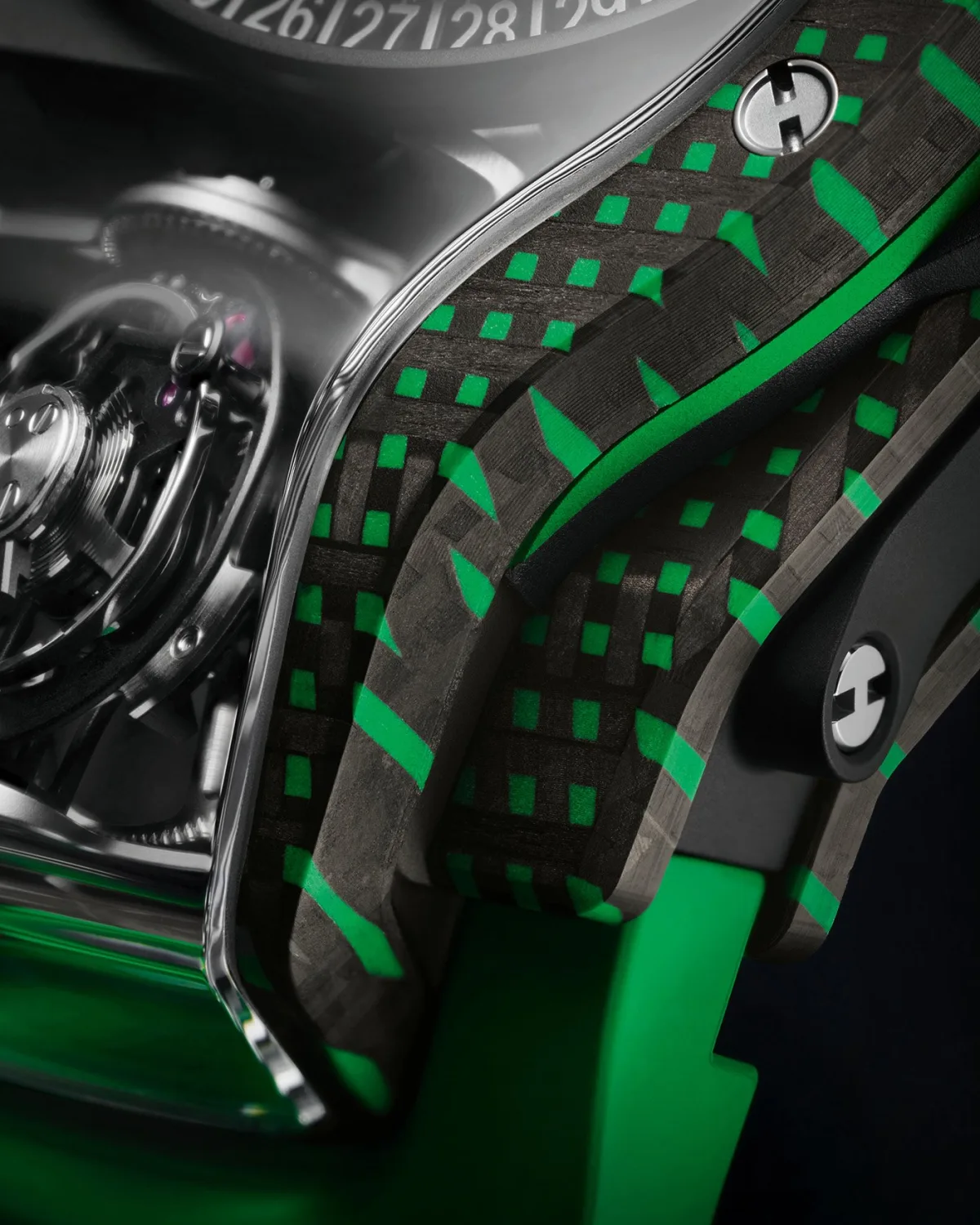 Hublot MP-09 watch with 3D Carbon material