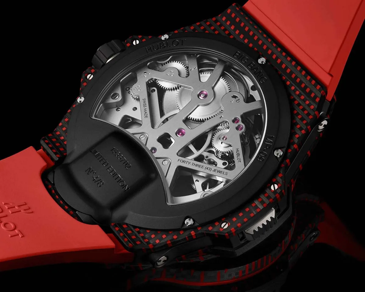 Hublot MP-09 mechanical movement with tourbillon