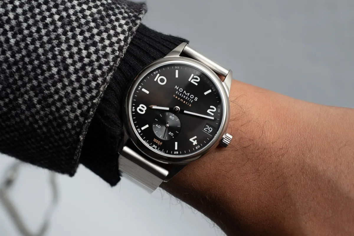 Nomos Club Sport Neomatik 42mm watch for office use