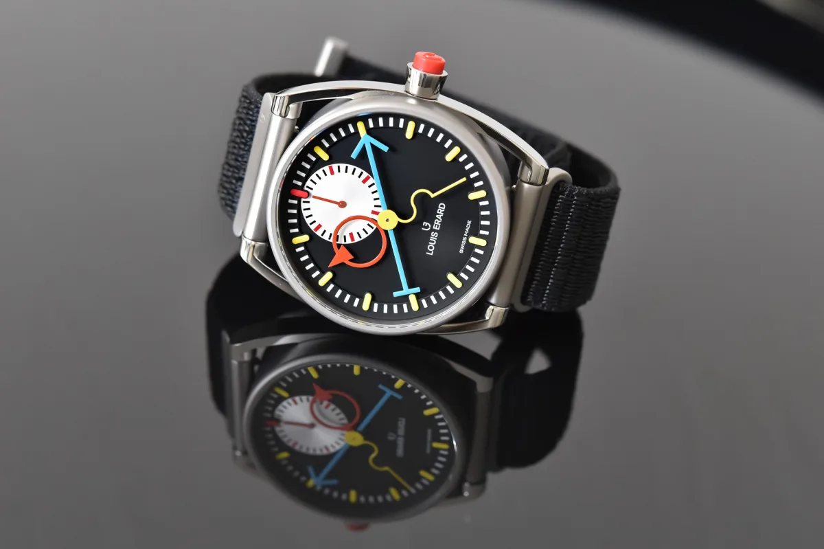 Le Chrono Monopoussoir with red pusher