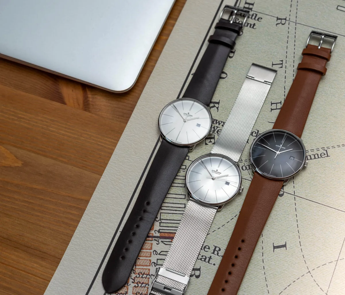 Junghans Meister Fein Automatic watch showcasing convex case