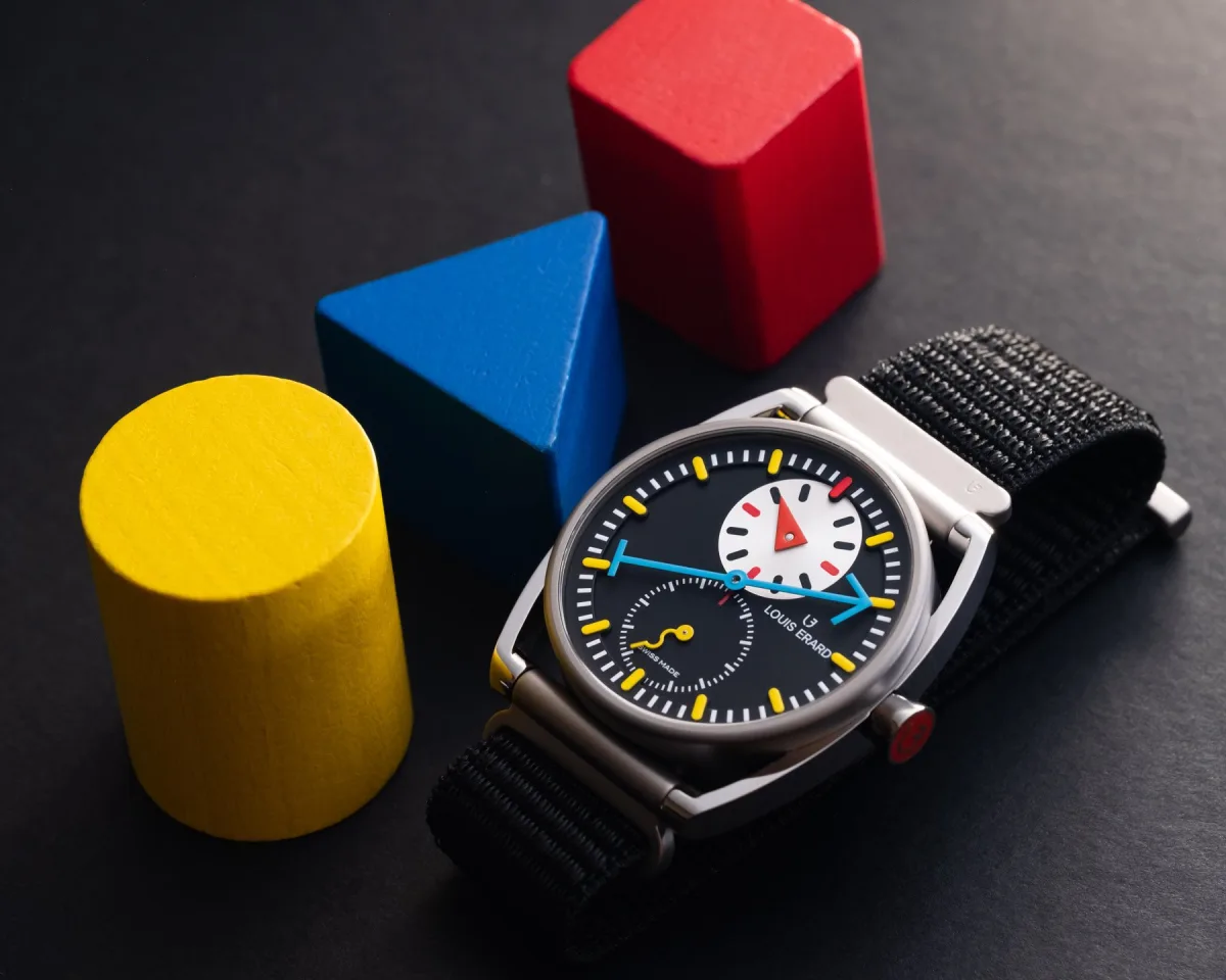 Colorful dial elements of Le Regulateur II