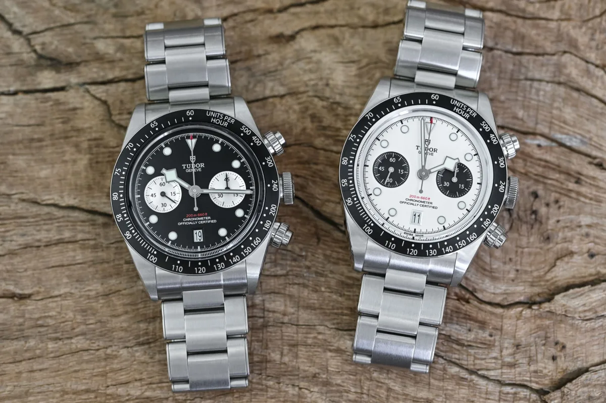 Tudor Black Bay Chrono Panda watch