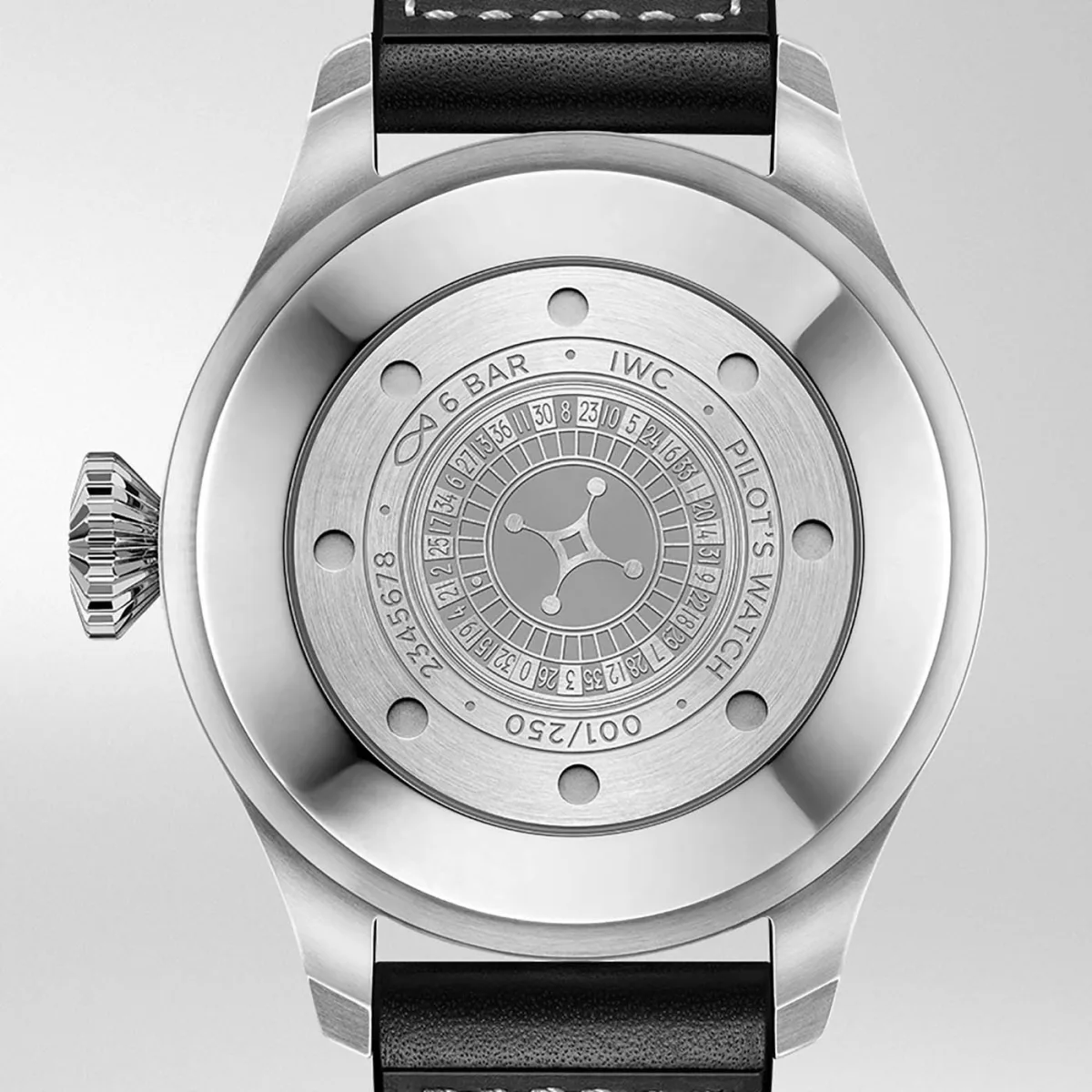 IWC 'Las Vegas' watch movement with automatic 52110 mechanism.