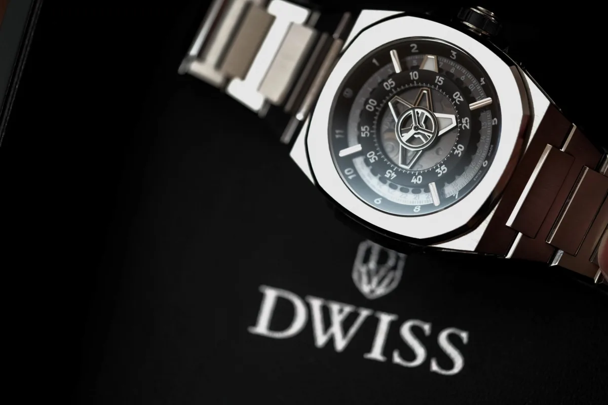 Inner index of DWISS M3 watch