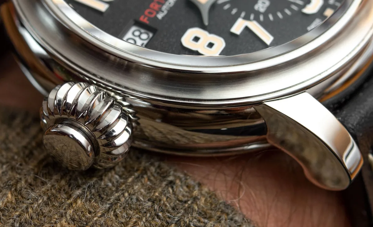 Graham Fortress watch movement close-up