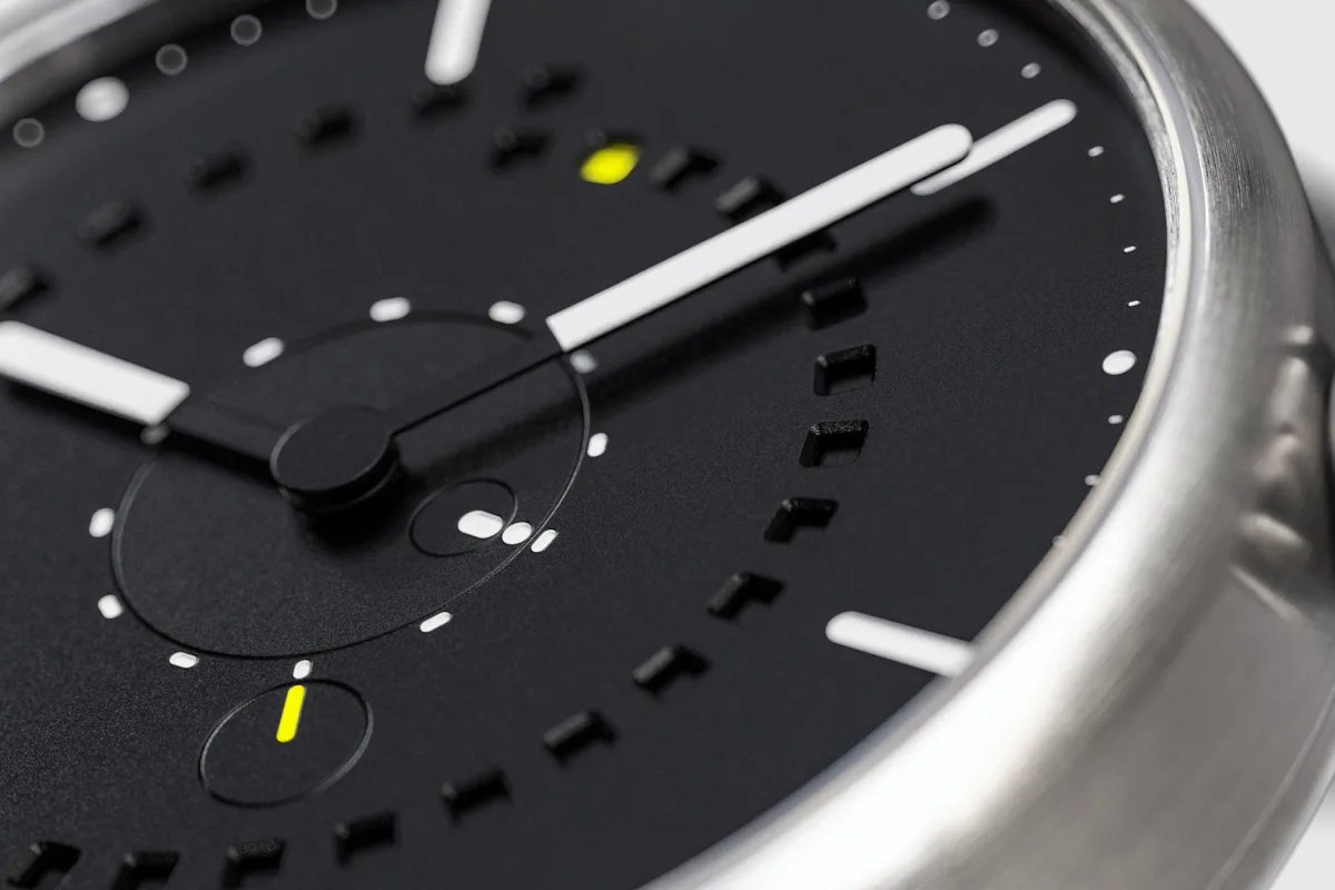 Mechanism of Ochs & Junior CCA under the dial