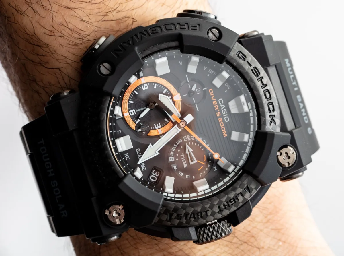 Casio Frogman GWF-A1000XC-1A bracelet design