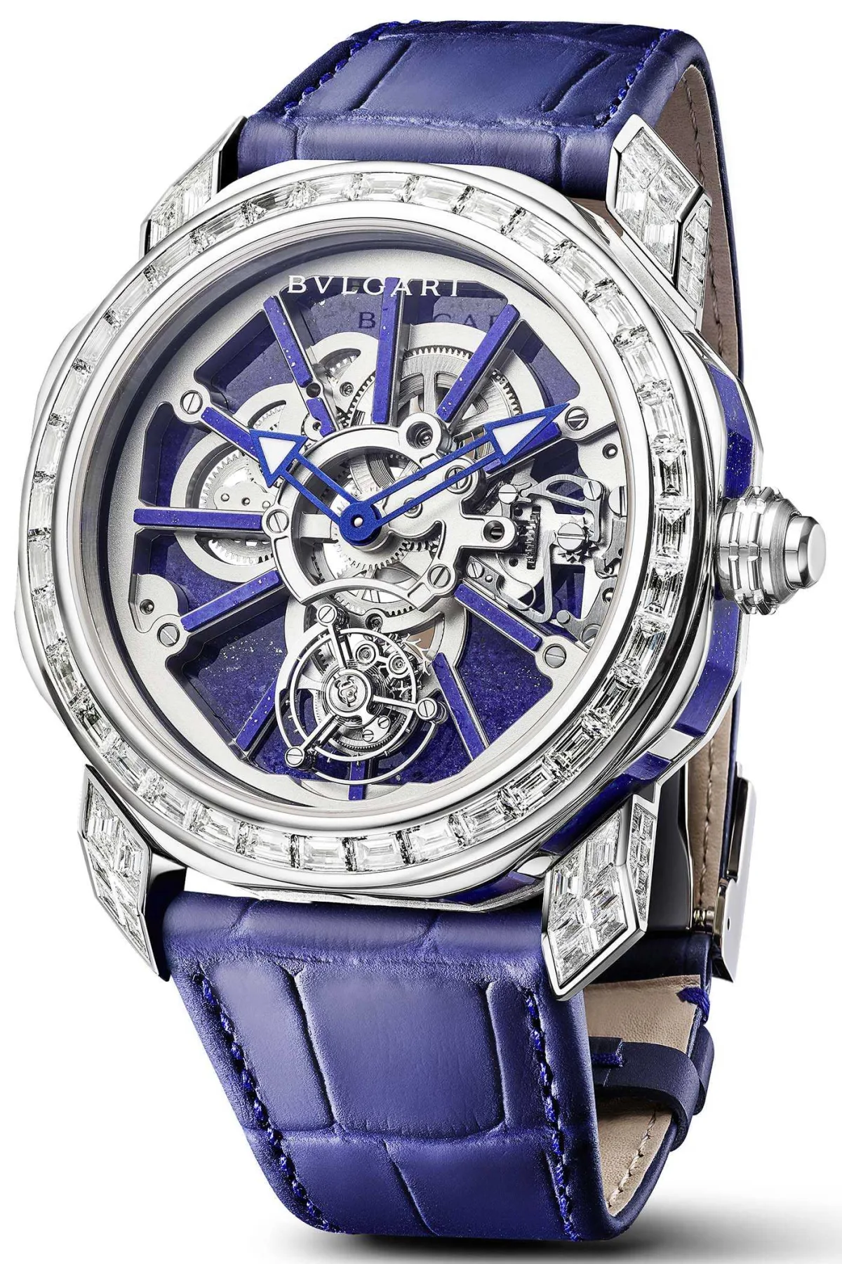 Bulgari Octo Roma Naturalia in boutique setting