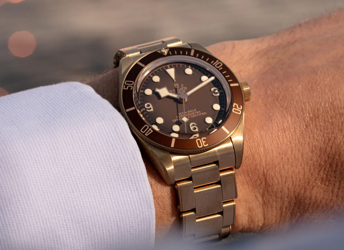 Tudor Black Bay Fifty-Eight Bronze side profile