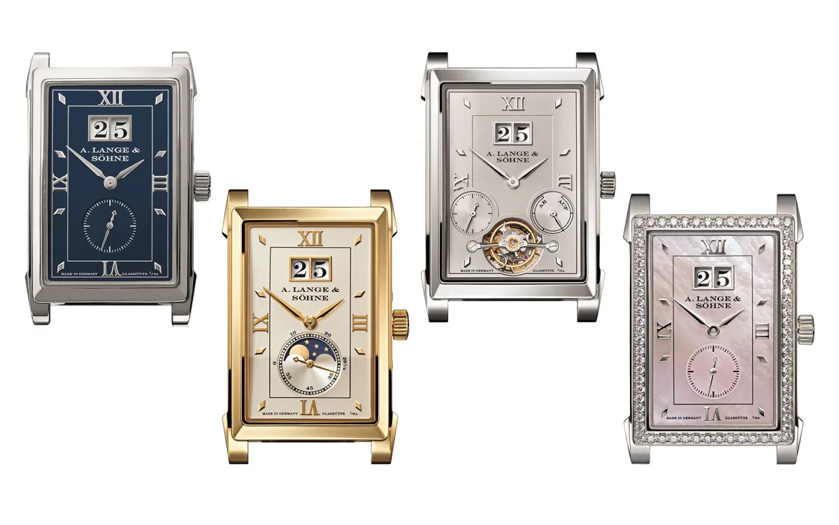 Comparison of Cabaret with other rectangular watches