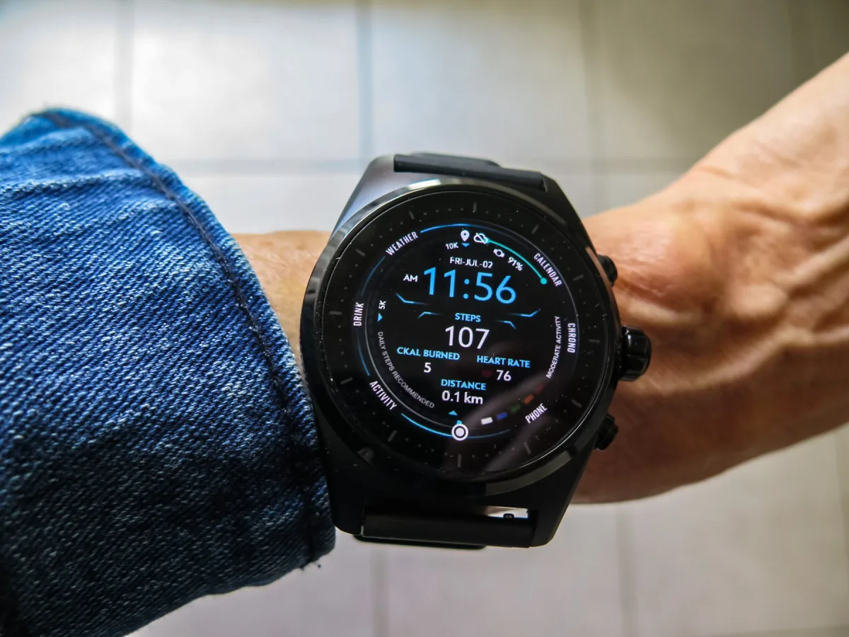 Montblanc Summit Lite smartwatch in aluminum case