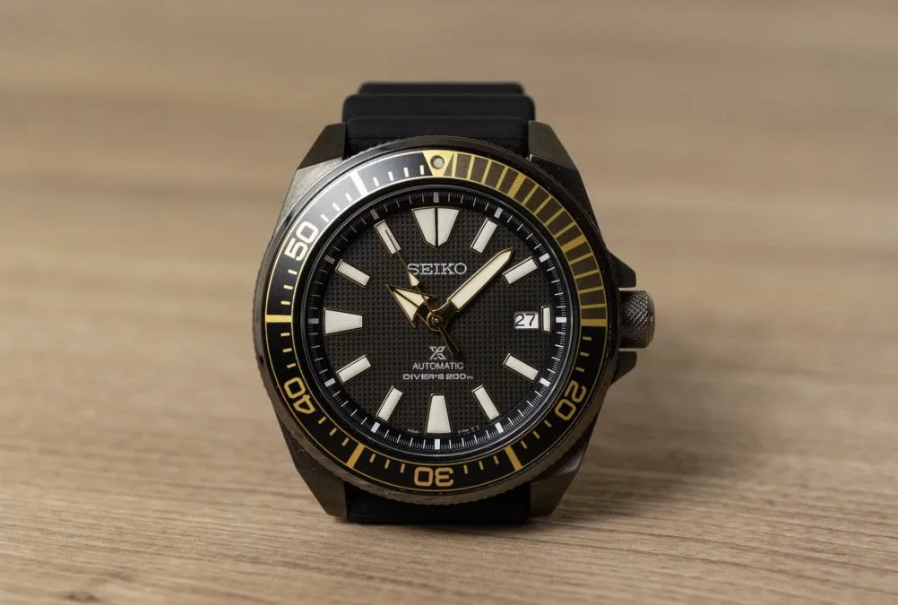 Seiko Prospex SRPB55K1 with black ion-plated case