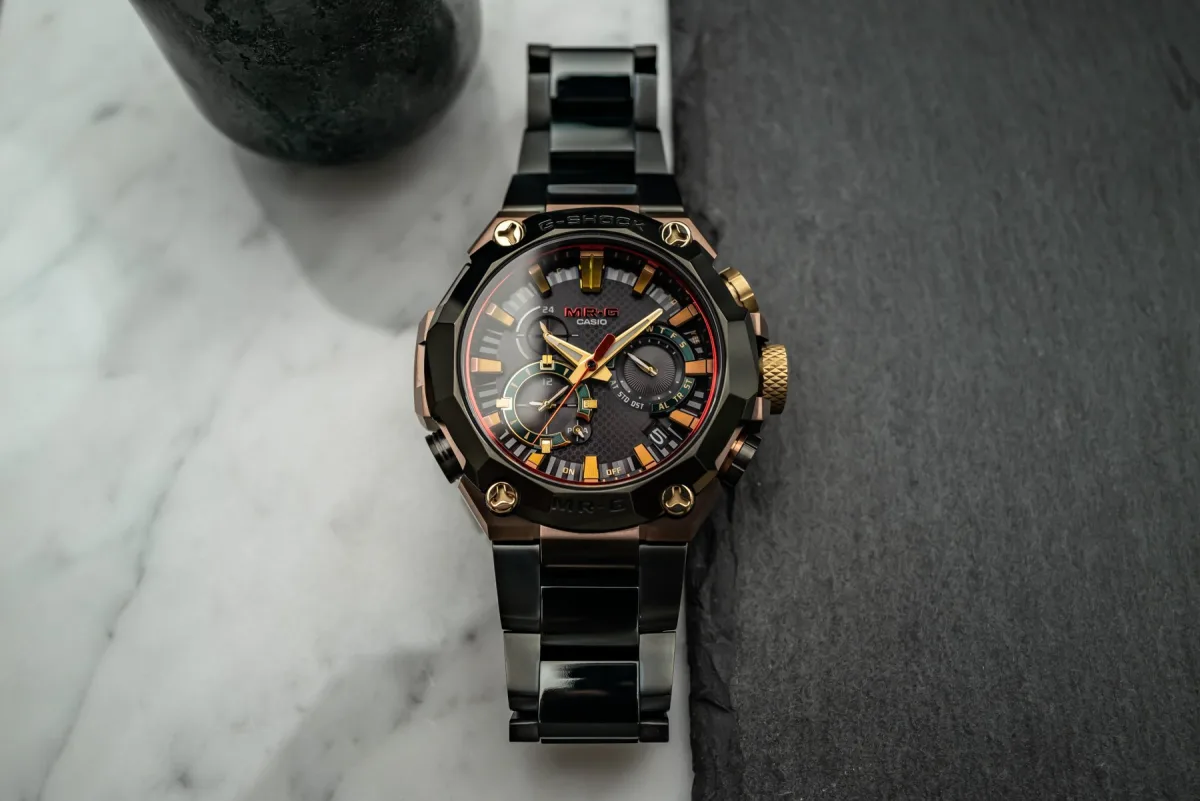 Casio G-Shock MR-G Hana-Basara close-up