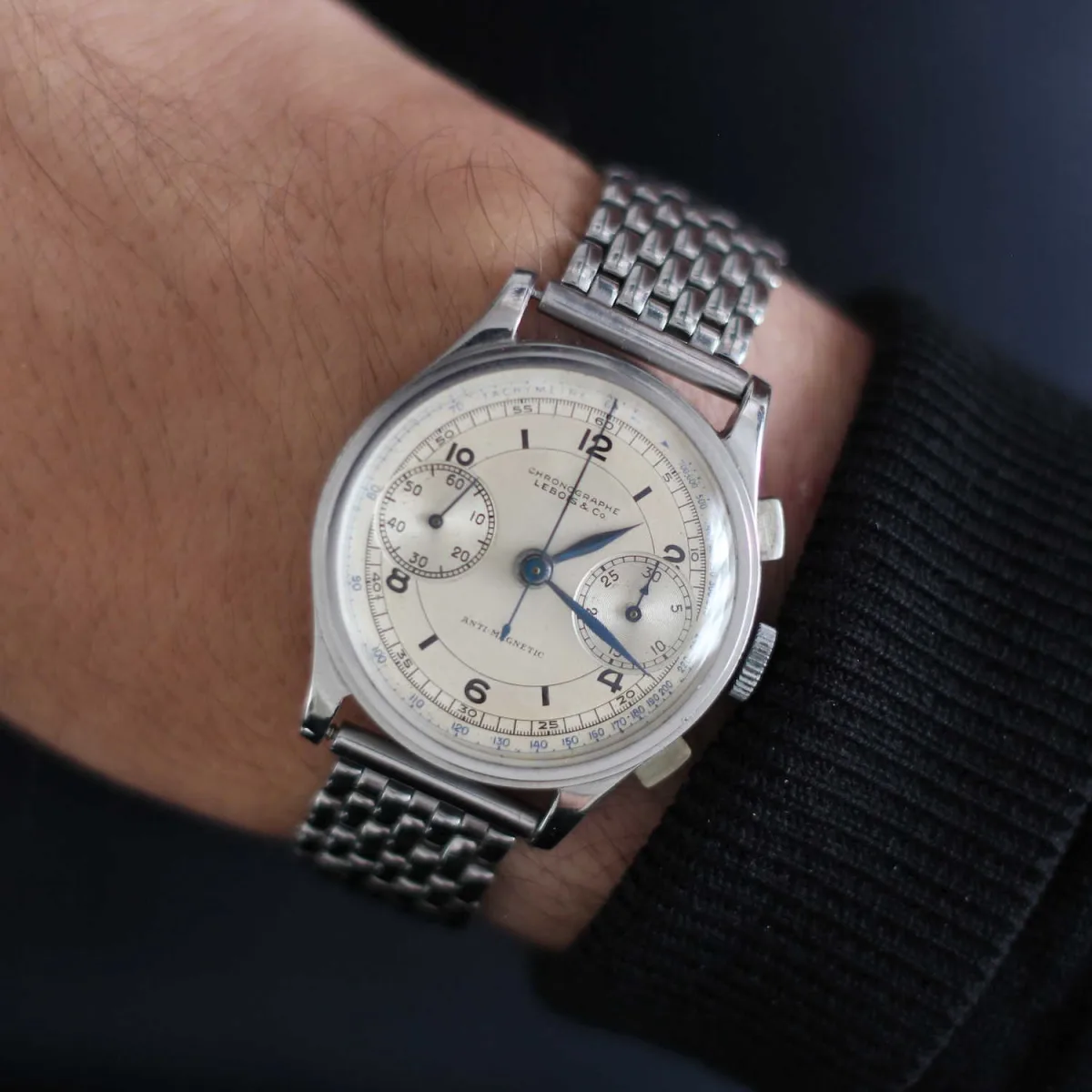 Lebois & Co Heritage Chronograph design options