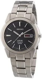 Seiko Men’s SGG731 Watch with titanium case