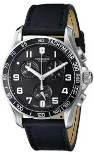Victorinox Men’s 241493 Chrono Classic Watch with black dial