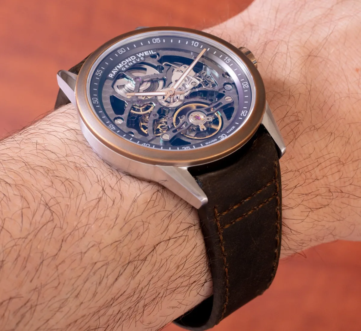 Raymond Weil Freelancer RW1212 on wrist