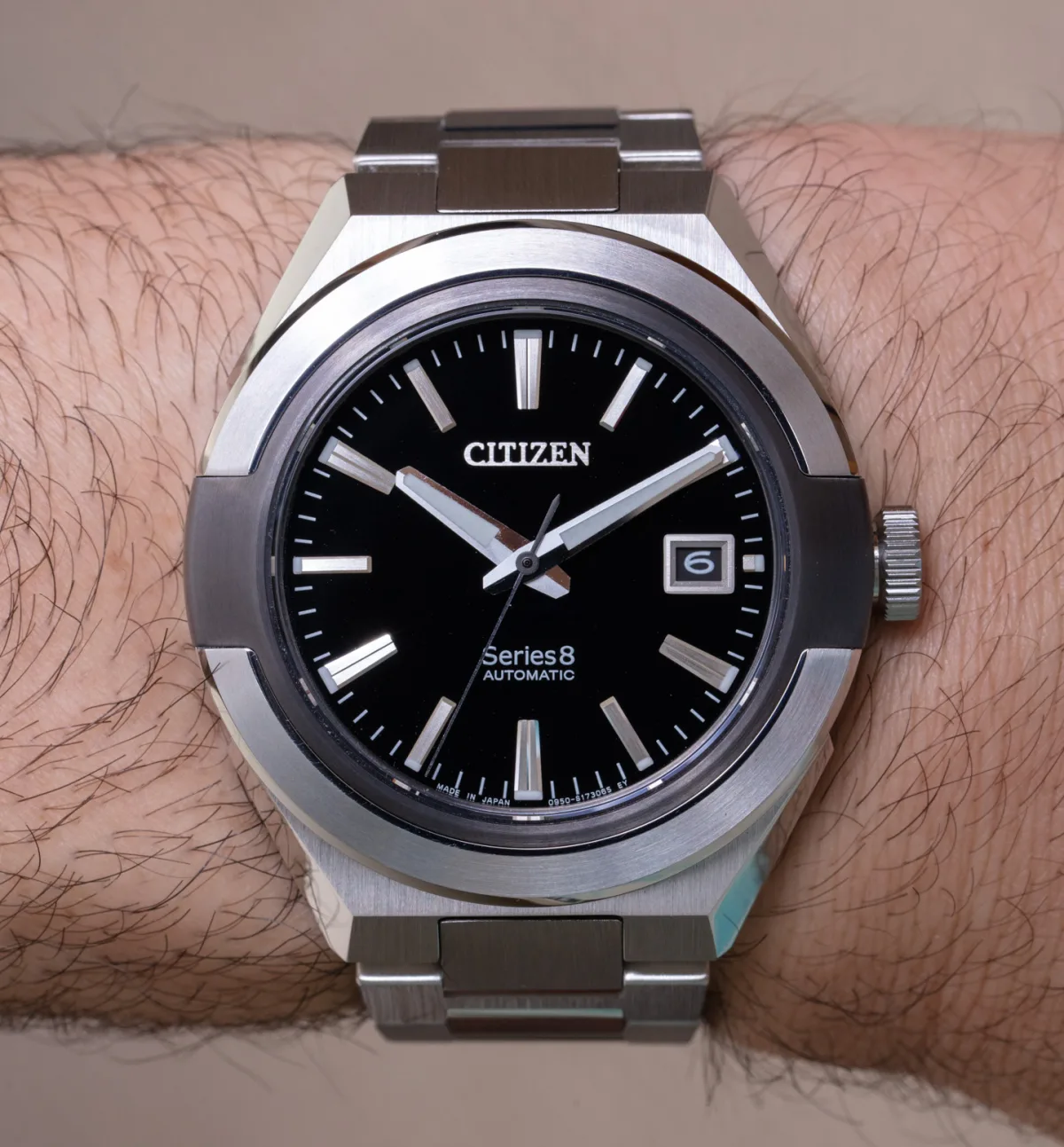 Citizen Series 8 870 Automatic watch front view