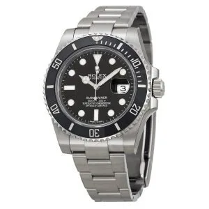 Rolex Submariner watch close-up view
