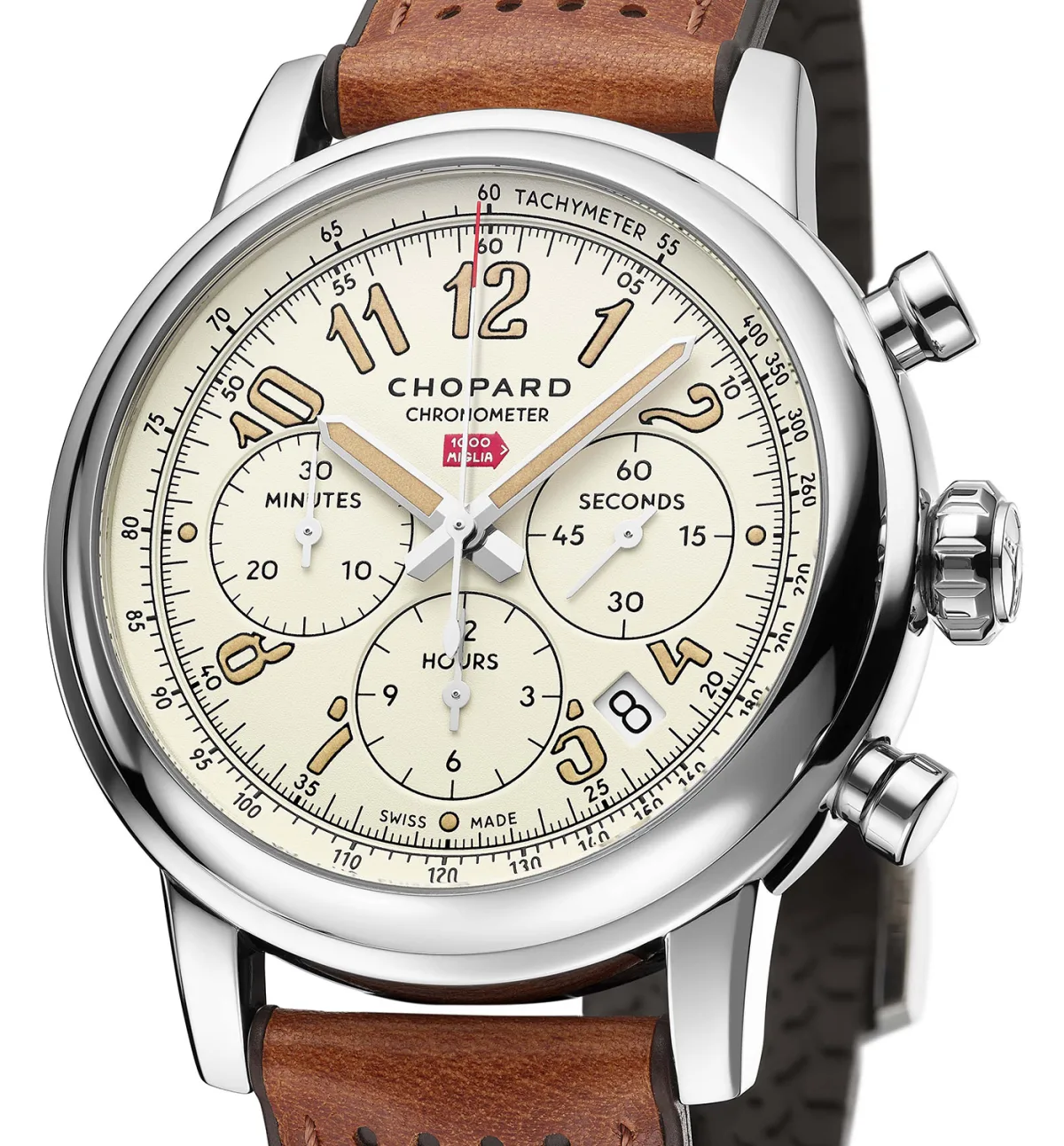 Chopard Mille Miglia Classic Chronograph Raticosa watch front view