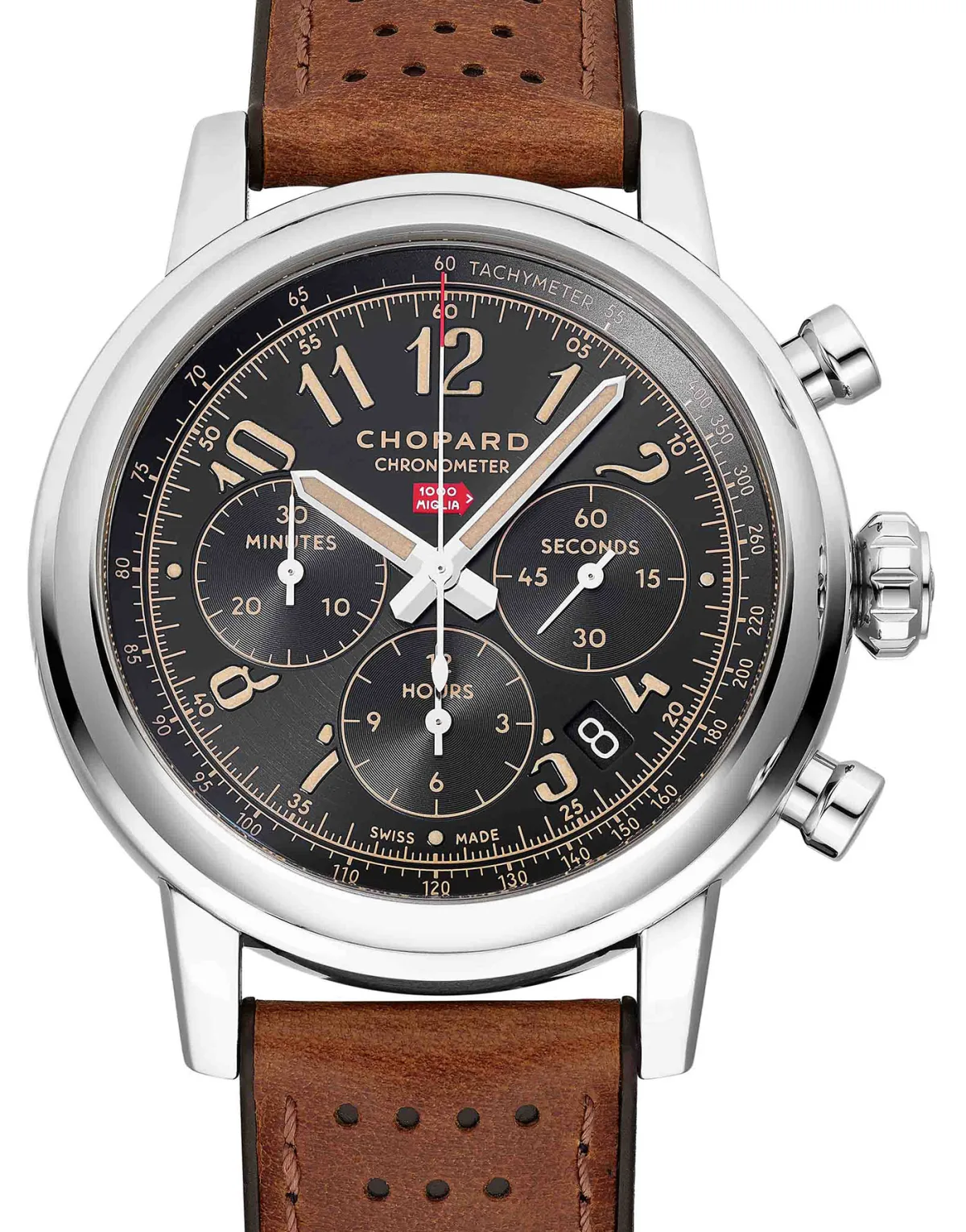 Chopard Mille Miglia Classic Chronograph Raticosa leather strap design