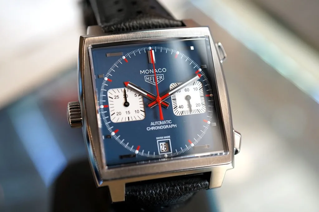 Tag Heuer Monaco Calibre 11 with square case
