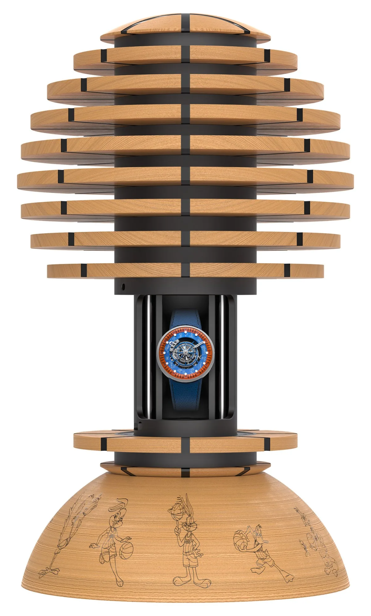 The KS 7000 tourbillon movement of the Space Jam Tourbillon