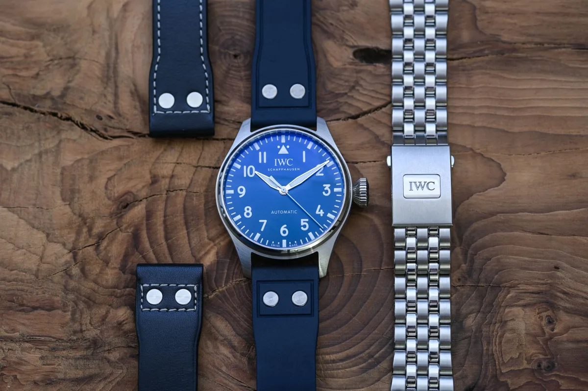 IWC Big Pilot’s Watch 43 stainless steel bracelet