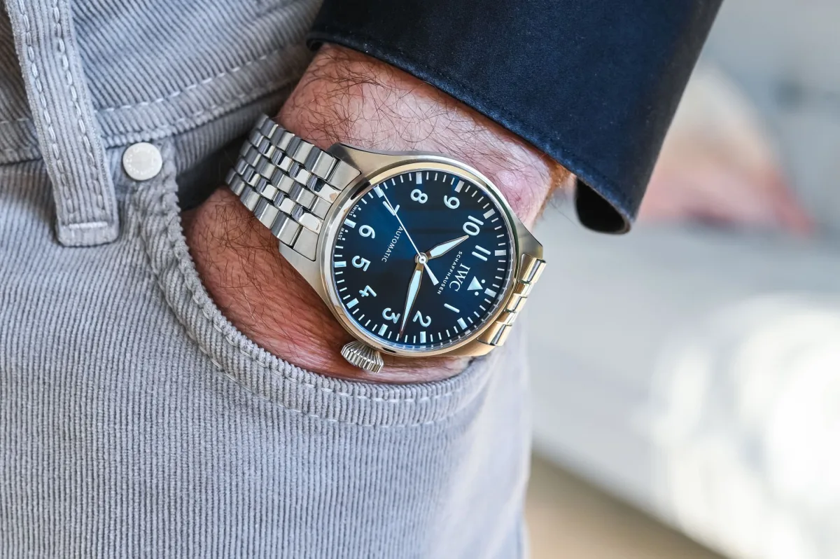 IWC Big Pilot’s Watch 43 clasp mechanism