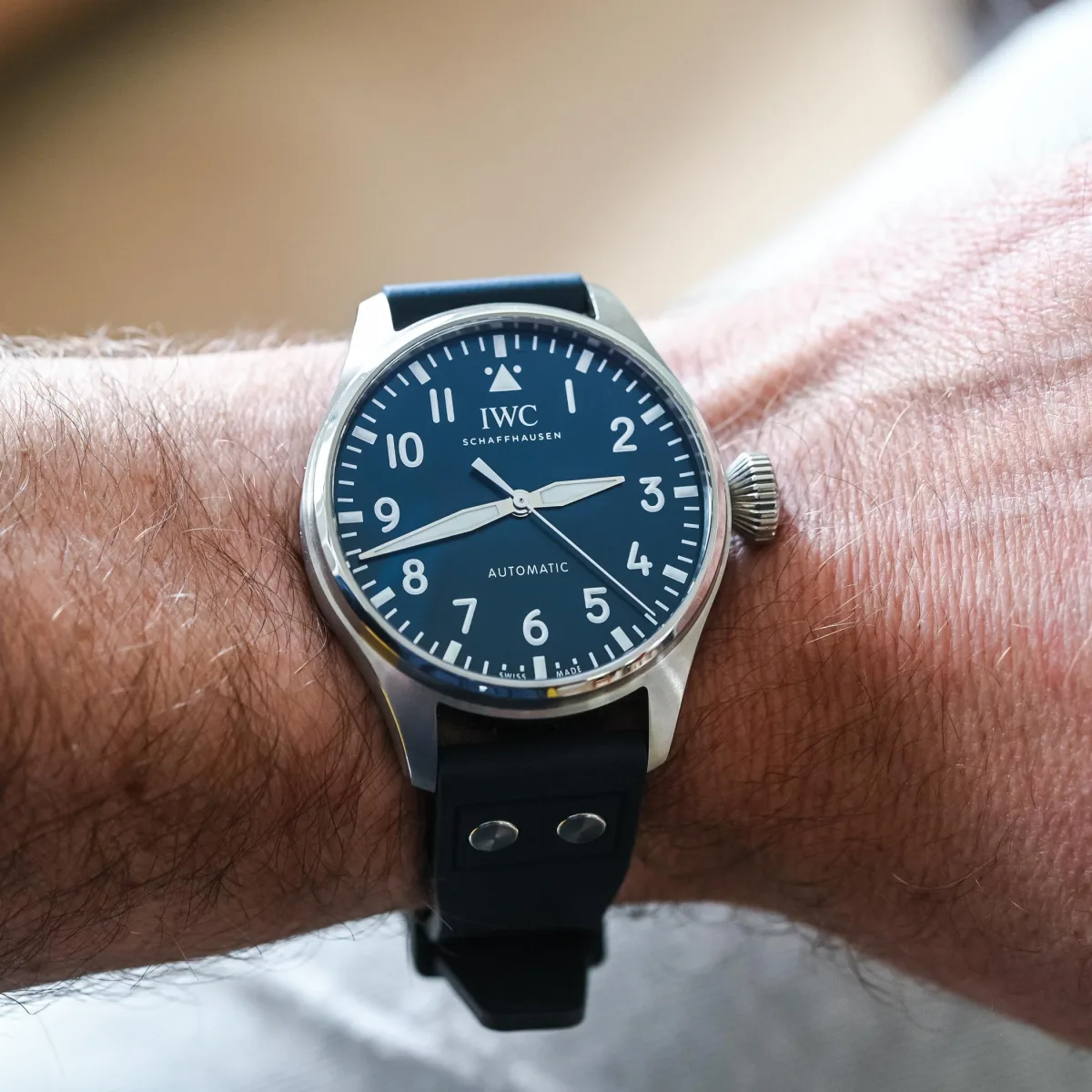 IWC Big Pilot’s Watch 43 on wrist
