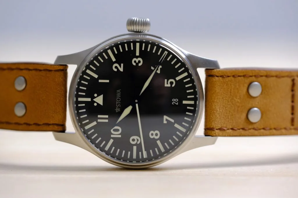 Stowa Flieger Classic 36 Automatic watch with stainless steel case
