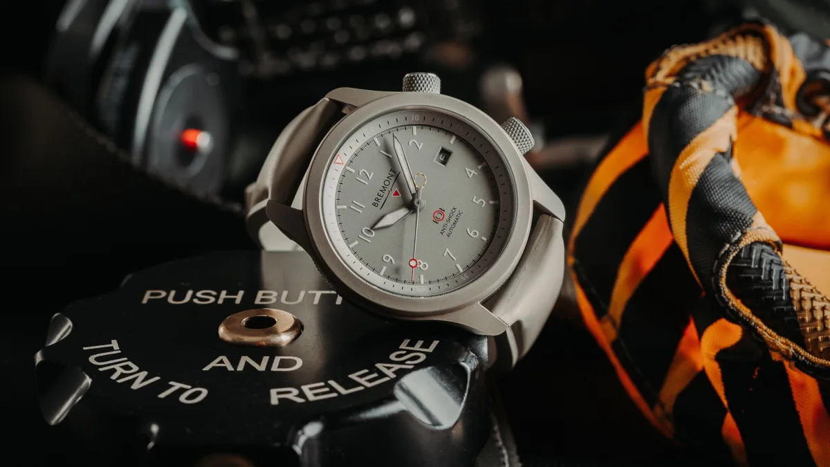 Bremont MBII Savanna with rubber strap