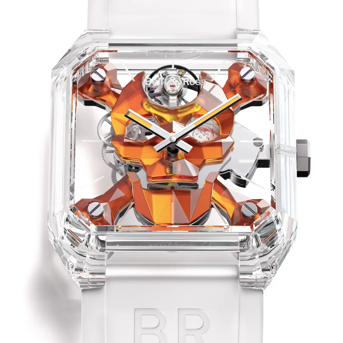 Back of a watch featured in Only Watch 2021