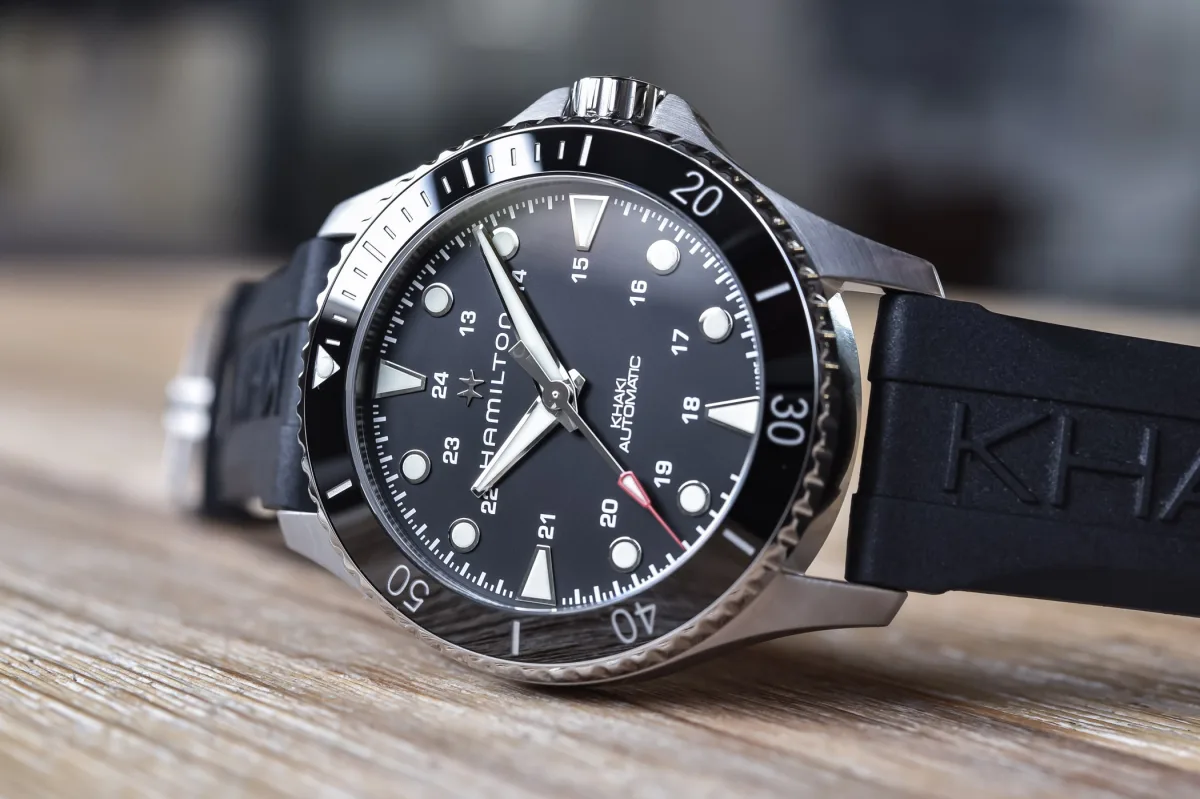 Hamilton Khaki Navy Scuba 43mm with ceramic bezel