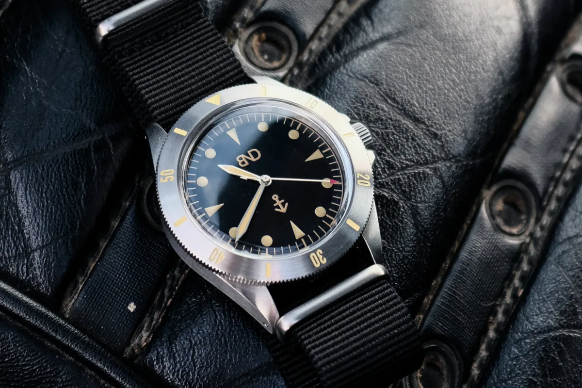 BND Watches Neo-Vintage Diver with NATO strap