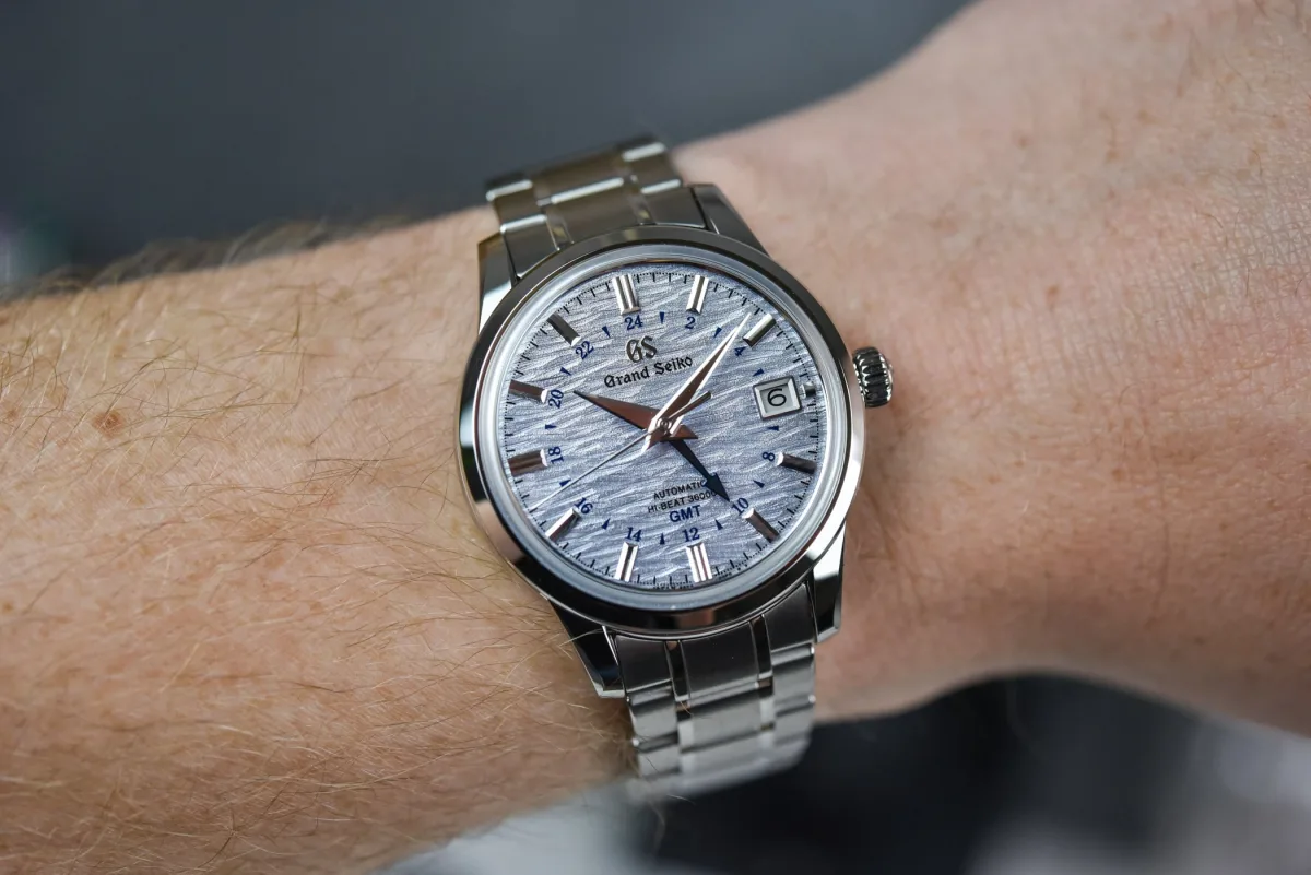 Dial of Grand Seiko Shunbun SBGJ251