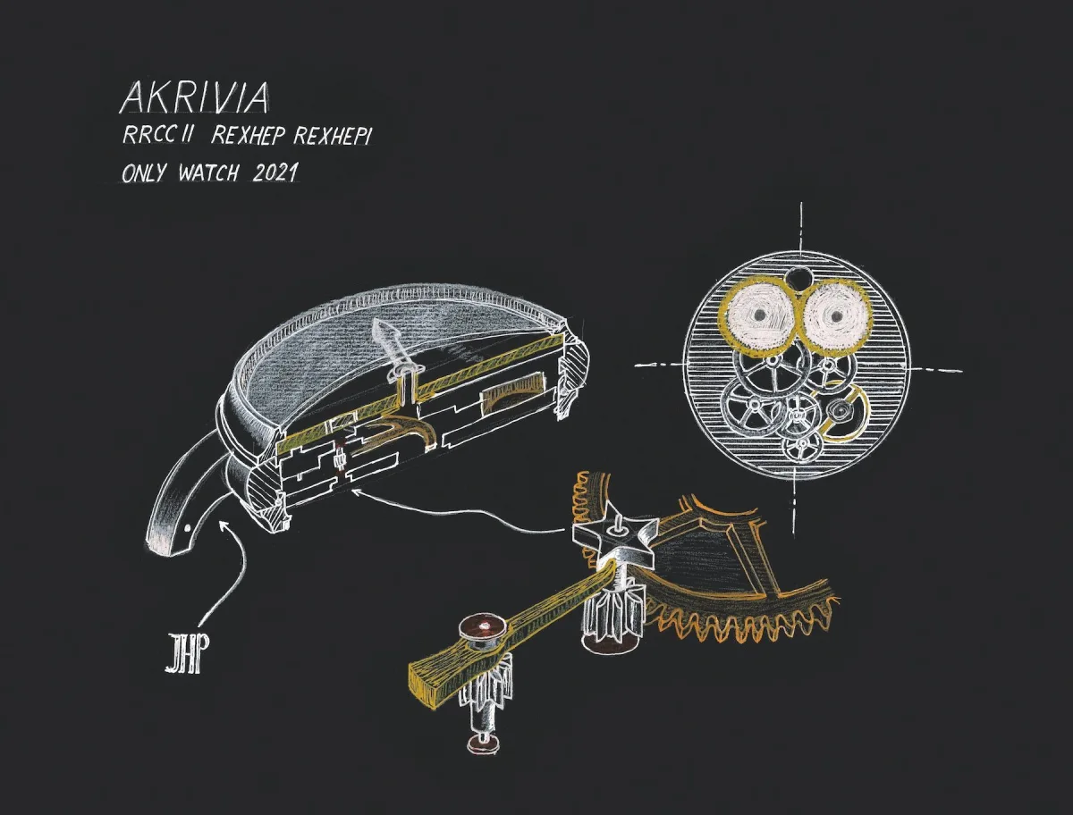 Patek Philippe desk clock for Only Watch 2021