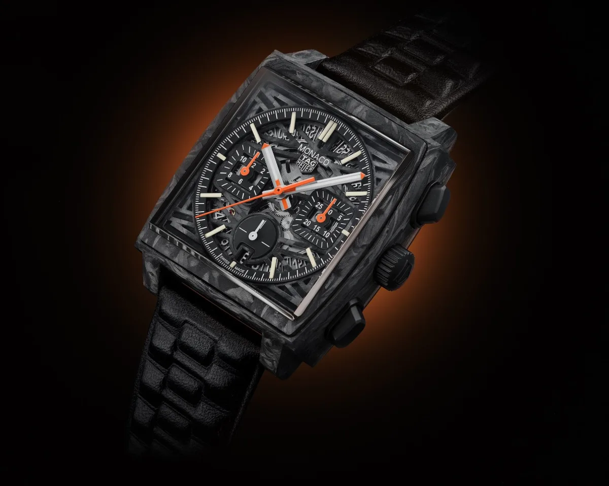 TAG Heuer Only Watch Carbon Monaco watch