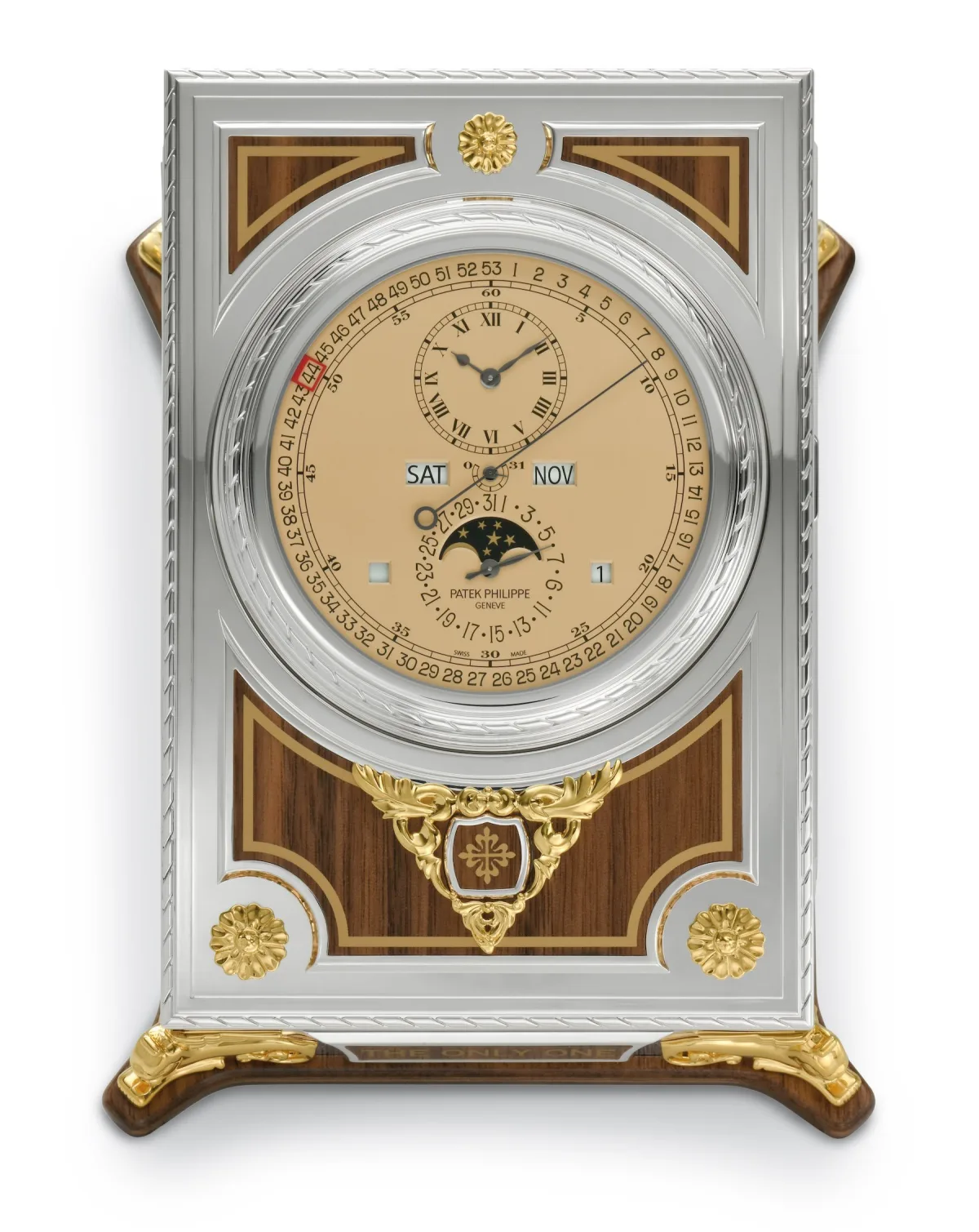 Patek Philippe Complicated Desk Clock Ref. 27001M-001